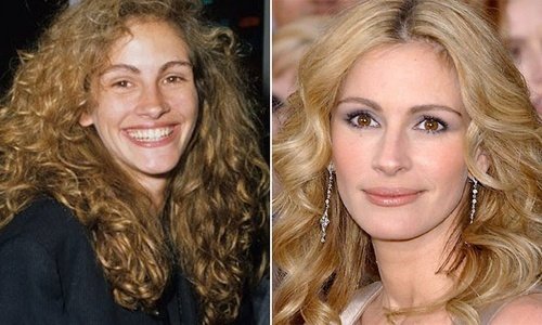 El cambio físico de Julia Roberts