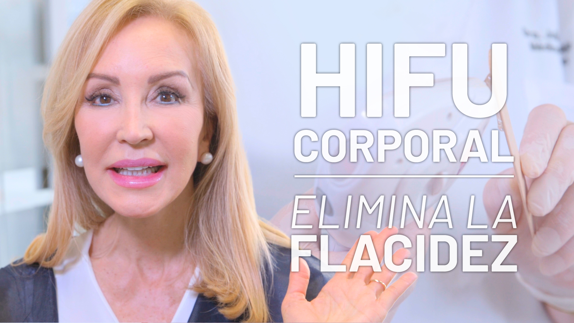 Carmen Lomana prueba los Ultrasonidos HIFU en Piernas [Vídeo]