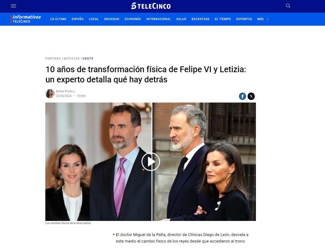 reina letizia rey felipe vi retoques